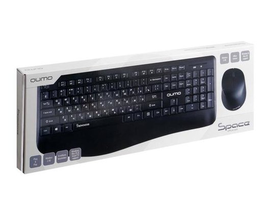 Клавиатура+мышь Qumo Space К57/М75 Wireless